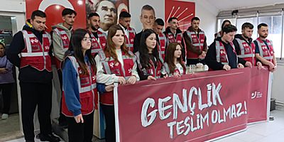 CHP Amasya Gençlik Örgütü, “Gençler Susmayacak, Mücadeleye Devam Edecek”