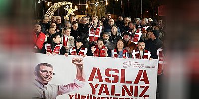 CHP Amasya, İmamoğlu İçin Meydanlara Çıktı