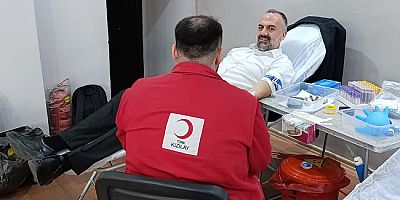 CHP İl Başkanı İlker Küp’ten  Kızılay’a Kan Bağışı Desteği