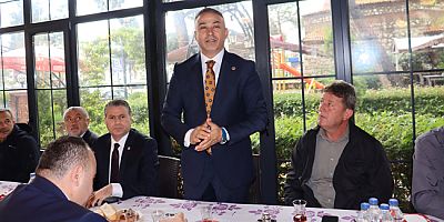 CHP’li Tahtasız Amasya’da Muhtarlarla Buluştu
