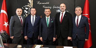 CHP Lideri Özgür Özel, Amasya Heyetini Ağırladı