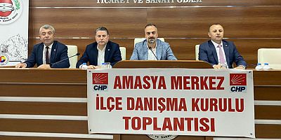CHP Merkez İlçe Danışma  Kurulu Toplantısı Düzenledi