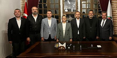 CHP Milletvekilleri, Başkan Sevindi'ye Hayırlı Olsun Ziyaretinde Bulundu