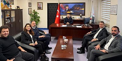 Cumhuriyet Halk Partisi Heyetinden  Başhekim Hicabi Sezgin’e Ziyaret