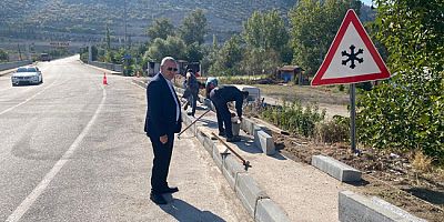 Dayıoğlu: “Kaldırımlar Yenileniyor, Beldemiz Güzelleşiyor”