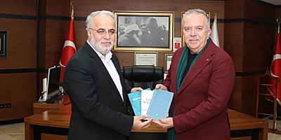 Doç. Dr. İşliyen ve İl Müftüsü Yavuz’dan Rektör Turabi’ye Ziyaret