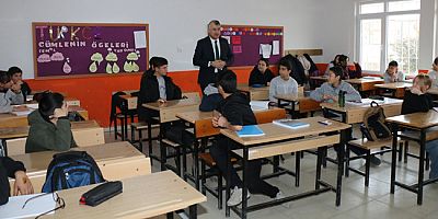 Doğantepe Şehit Kağan Kılıç İlk-Ortaokulunu Ziyaret Etti