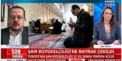 Dr. Öğr. Üyesi Keskin, Orta Doğu’yu Yorumladı