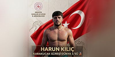 Dünya Üçüncüsü Amasya’dan
