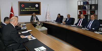 Eğitim Müdürleri Amasya'da Toplanarak İlçe Gruplarını Belirledi