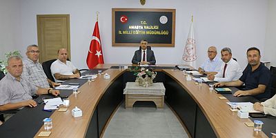 Eğitim-Öğretim Hazırlıkları Masaya Yatırıldı