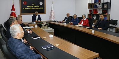 Eğitimde Hedefler ve Çalışmalar Masaya Yatırıldı