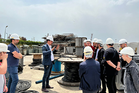 Elektrik Ve Enerji Bölümü Öğrencileri Yedaşta