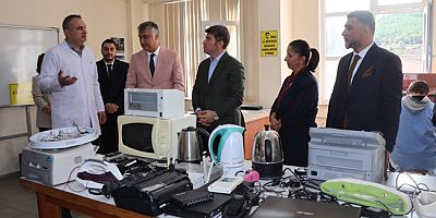 Elektronik Atıklar Öğrencilerin Elinde Yeniden Hayat Buluyor