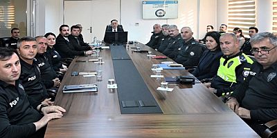 Emniyet Müdürü Aktaşgül Başkanlığında Güvenlik Toplantısı