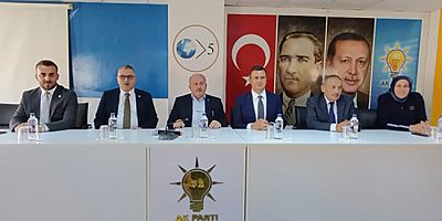 Eski TBMM Başkanı Şentop, AK Parti İl Başkanlığını Ziyaret Etti