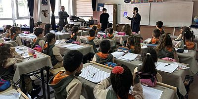 Fatih İlkokulu 1-F Sınıfında Teknolojiyle Dolu Bir Gün