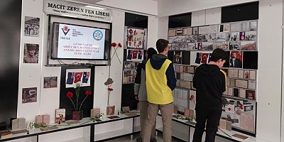 Fen Lisesinde Abdül’den Johnny Türk’e” Sergisi Açıldı