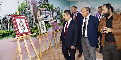 Geleneksel İncelik Tezhip Sergi Açıldı