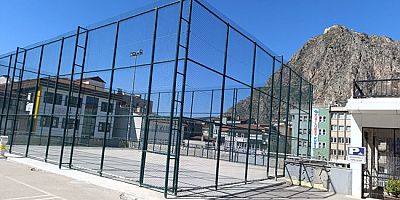 Gençler İçin Spor Sahası  Projesinde Sona Yaklaşıldı