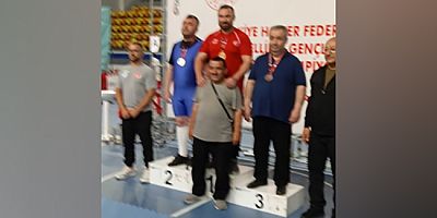 Görme Engelli Halterci Köktepe Türkiye Şampiyonu Oldu