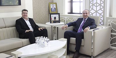 GTİ Genel Müdürü Gürlek'ten ATSO  Başkanı Murat Kırlangıç'a Ziyaret