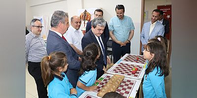 Halk Eğitim Merkezinde İncelemelerde Bulundu