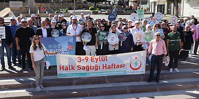Halk Sağlığı Haftası Kapsamında  Adımlar Sağlıklı Gelecek İçin Atıldı