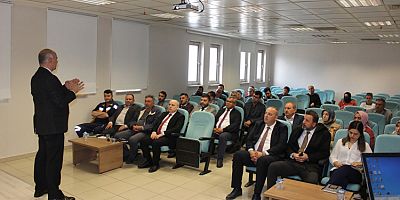 Hastane Afet Planı Yöneticilik Eğitimi Verildi