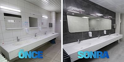 Hastanede Büyük Dönüşüm: Poliklinik Tuvaletleri Tamamen Yenilendi