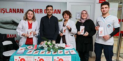 Hastanede Organ Bağışı İçin Farkındalık Standı