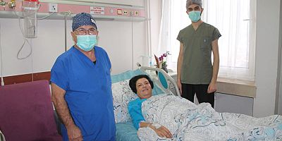Hastanın Karnından  8 Kilo Kitle Çıkarttı