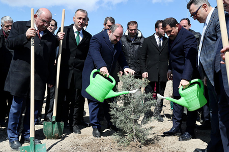Her Bir İşçi İçin Bir Fidan Dikildi