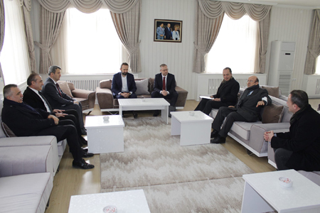 Hollanda Heyeti Gökhöyük Tarım İşleri Müdürü Altıparmak’a Ziyaret