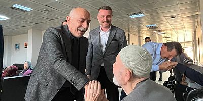 Huzurevi Sakinlerinin  Hayır Duasını Aldı