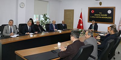 İl Millî Eğitim Müdürlüğü Haftalık Olağan Toplantısı Gerçekleştirildi