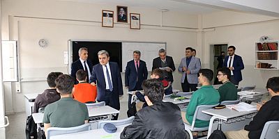 İl Millî Eğitim Müdürü Türkmen’den Liseye Teşekkür Ziyareti