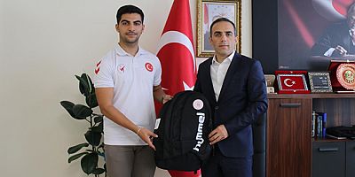 İl Müdürü Ercan, Başarılı Sporcuyu Ağırladı
