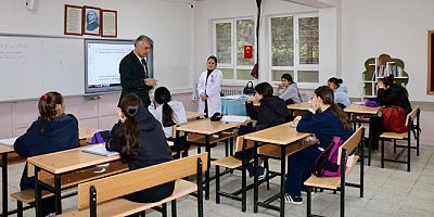 İl Müdürü Katipoğlu’ndan Boğaz İlk-Ortaokulu’na Ziyaret