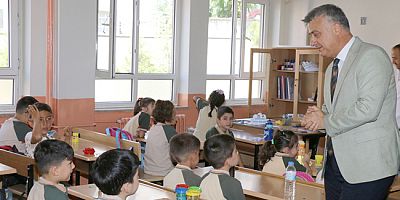 İl Müdürü Katipoğlu’ndan Fatih İlkokuluna Ziyaret
