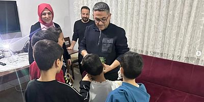 İl Müdürü Yücel, Çocuklarla Keyifli Bir Akşam Geçirdi