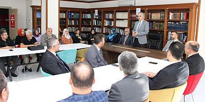 İl Müftüsü Hamza Bayram Müftülük Personeliyle Vedalaştı
