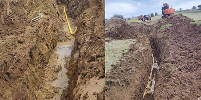 İl Özel İdaresi Ermiş Köyü’nün  İçme Suyu Kaynağını Yeniledi