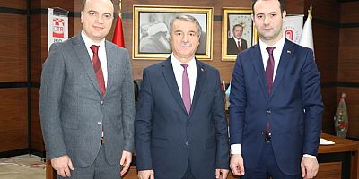 İletişim Başkanlığı Samsun Bölge Müdürlüğünden Rektör Elmacı’ya Ziyaret