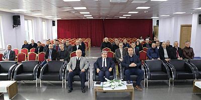 İlköğretim Kurum Müdürleri ile Toplantı Yapıldı