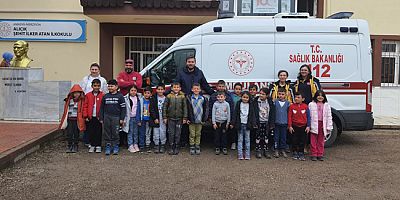 İlkokul Öğrencileri, 112 Acil Sağlık Hizmetlerinde Bilinçlendi
