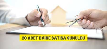 İstanbul’da 20 Adet Daire Satılacak