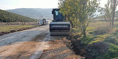 Karaali Köyü’nde Ulaşım İçin Hummalı Çalışma