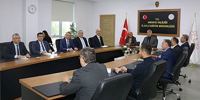 Katipoğlu Başkanlığında Haftalık Toplantı Yapıldı