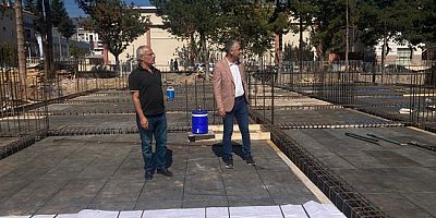 Katipoğlu, Merzifon’daki Okul İnşaatlarını İnceledi